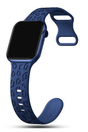 Apple Watch Uyumlu Leoline Silikon Spor Kordon Majesty bikordon
