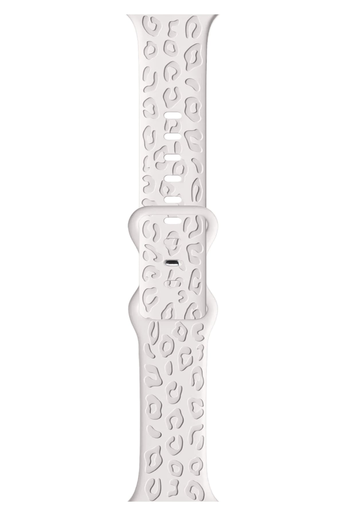 Apple Watch Uyumlu Leoline Silikon Spor Kordon Pearl Frost bikordon