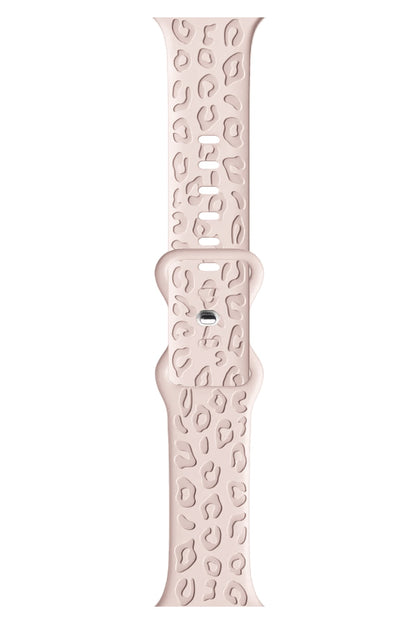 Apple Watch Uyumlu Leoline Silikon Spor Kordon Roselle bikordon