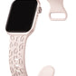 Apple Watch Uyumlu Leoline Silikon Spor Kordon Roselle bikordon