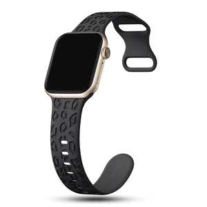 Apple Watch Uyumlu Leoline Silikon Spor Kordon Urban Moss bikordon