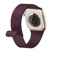 Apple Watch Uyumlu MagFlex Manyetik Silikon Kordon Amaranth bikordon