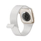 Apple Watch Uyumlu MagFlex Manyetik Silikon Kordon Chalk bikordon