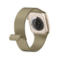 Apple Watch Uyumlu MagFlex Manyetik Silikon Kordon Latte bikordon