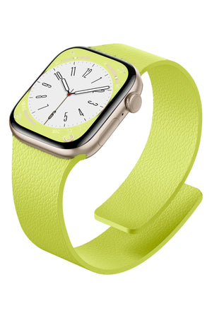 Apple Watch Uyumlu MagFlex Manyetik Silikon Kordon Limeburst bikordon