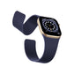 Apple Watch Uyumlu MagFlex Manyetik Silikon Kordon Midblue bikordon