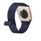 Apple Watch Uyumlu MagFlex Manyetik Silikon Kordon Midblue bikordon