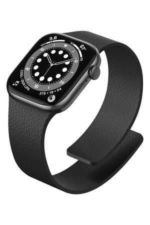 Apple Watch Uyumlu MagFlex Manyetik Silikon Kordon Nightfall bikordon