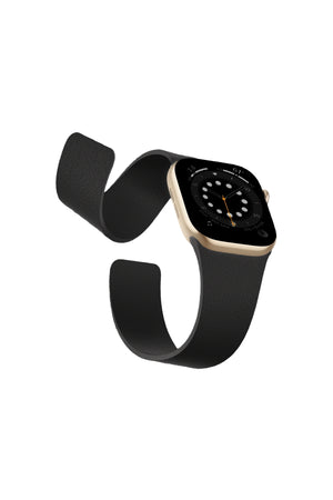 Apple Watch Uyumlu MagFlex Manyetik Silikon Kordon Nightfall bikordon