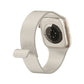 Apple Watch Uyumlu MagFlex Manyetik Silikon Kordon Starlight bikordon