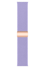 Apple Watch Uyumlu Manyetik Tokalı Örgü Loop Kordon Misty Lavender bikordon
