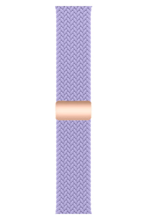 Apple Watch Uyumlu Manyetik Tokalı Örgü Loop Kordon Misty Lavender bikordon