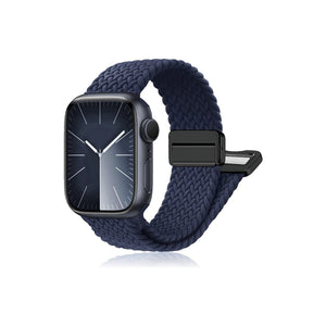 Apple Watch Uyumlu Manyetik Tokalı Örgü Loop Kordon Nocturne bikordon