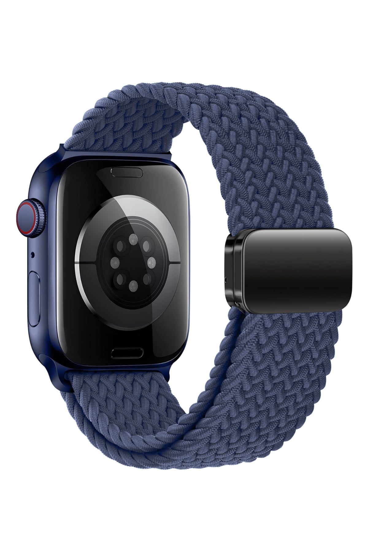 Apple Watch Uyumlu Manyetik Tokalı Örgü Loop Kordon Nocturne bikordon