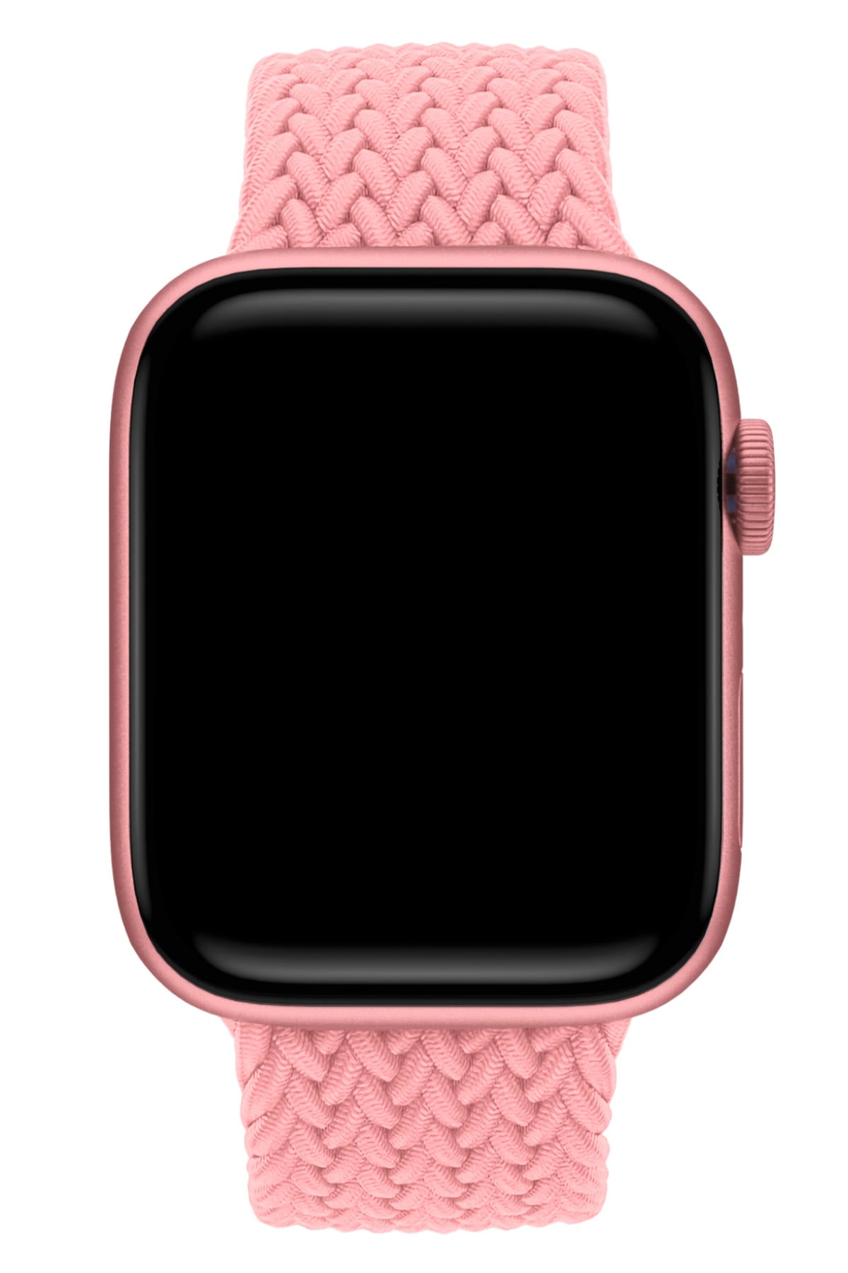 Apple Watch Uyumlu Manyetik Tokalı Örgü Loop Kordon Porcelain Rose bikordon