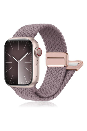 Apple Watch Uyumlu Manyetik Tokalı Örgü Loop Kordon Sanguine bikordon