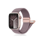 Apple Watch Uyumlu Manyetik Tokalı Örgü Loop Kordon Sanguine bikordon