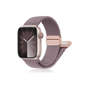 Apple Watch Uyumlu Manyetik Tokalı Örgü Loop Kordon Sanguine bikordon