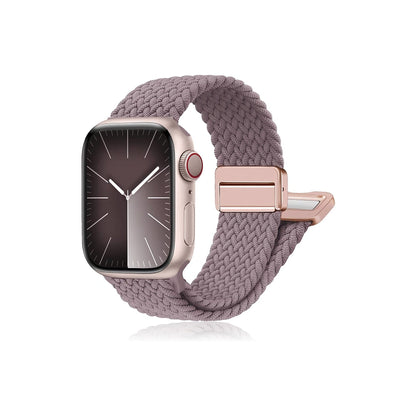 Apple Watch Uyumlu Manyetik Tokalı Örgü Loop Kordon Sanguine bikordon