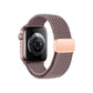 Apple Watch Uyumlu Manyetik Tokalı Örgü Loop Kordon Sanguine bikordon