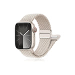 Apple Watch Uyumlu Manyetik Tokalı Örgü Loop Kordon Starlight bikordon