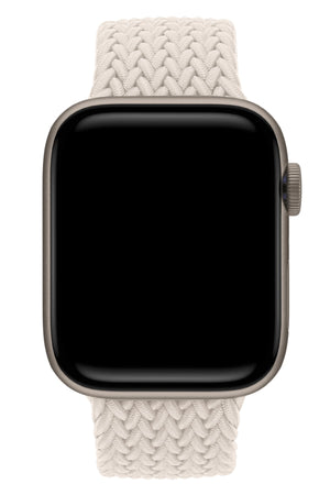 Apple Watch Uyumlu Manyetik Tokalı Örgü Loop Kordon Starlight bikordon