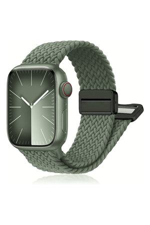 Apple Watch Uyumlu Manyetik Tokalı Örgü Loop Kordon Tundra bikordon