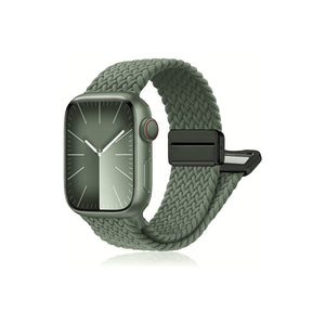 Apple Watch Uyumlu Manyetik Tokalı Örgü Loop Kordon Tundra bikordon