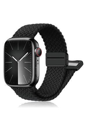 Apple Watch Uyumlu Manyetik Tokalı Örgü Loop Kordon Void bikordon