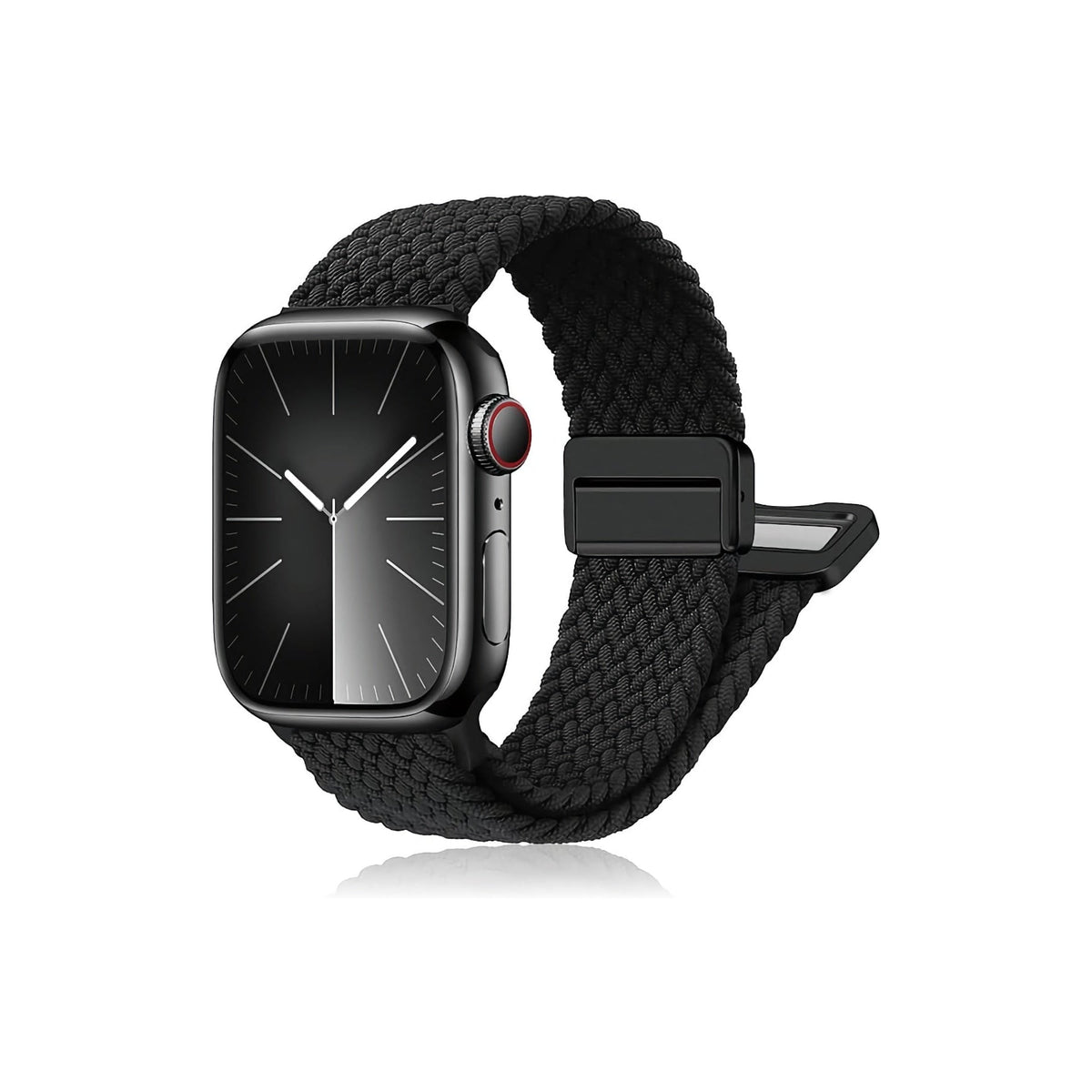 Apple Watch Uyumlu Manyetik Tokalı Örgü Loop Kordon Void bikordon