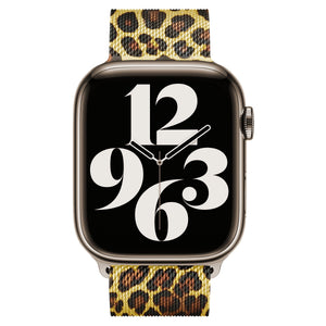 Apple Watch Uyumlu Metal Milano Loop AmberRoar bikordon