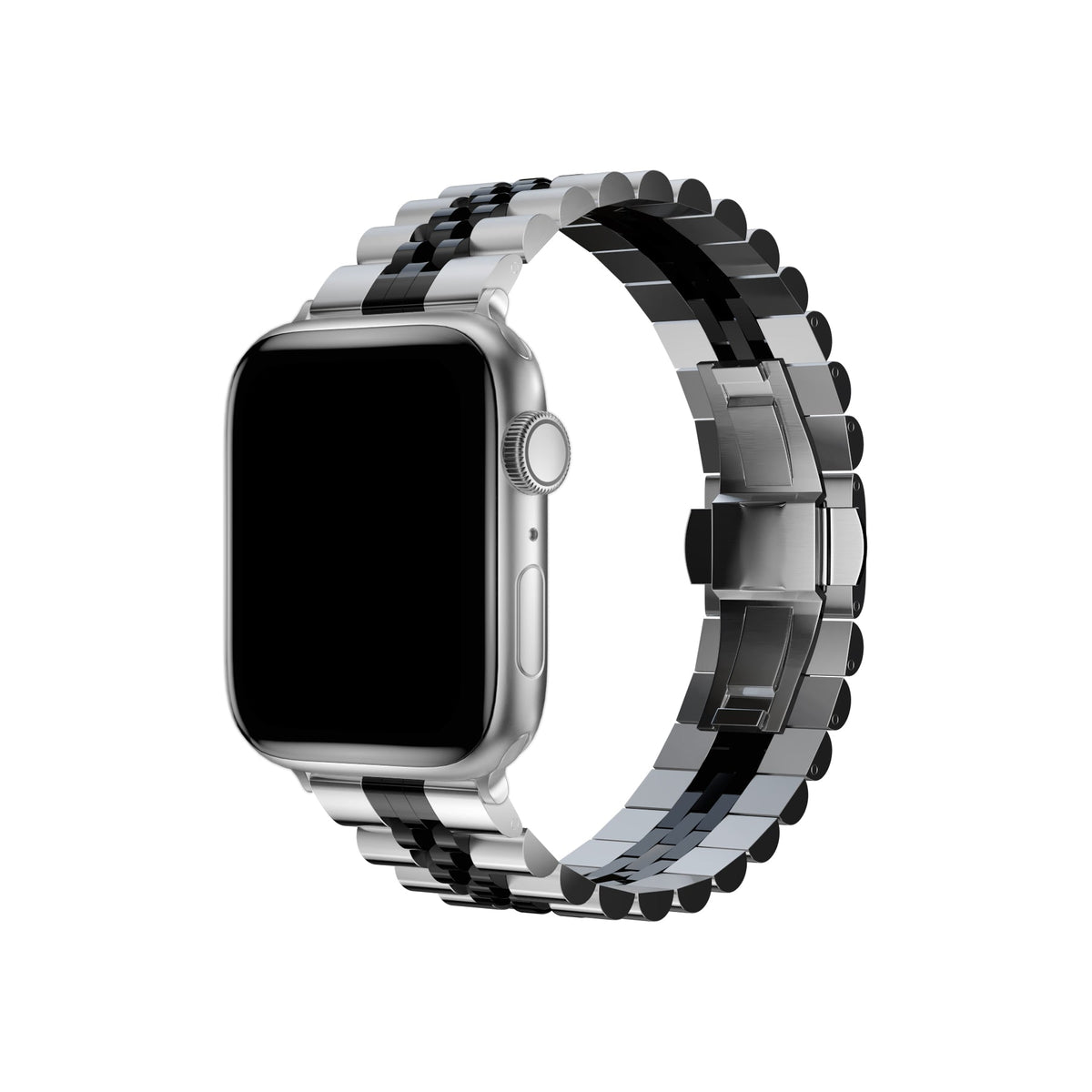 Apple Watch Uyumlu Olexi Çelik Loop Kordon Moonstone  bikordon