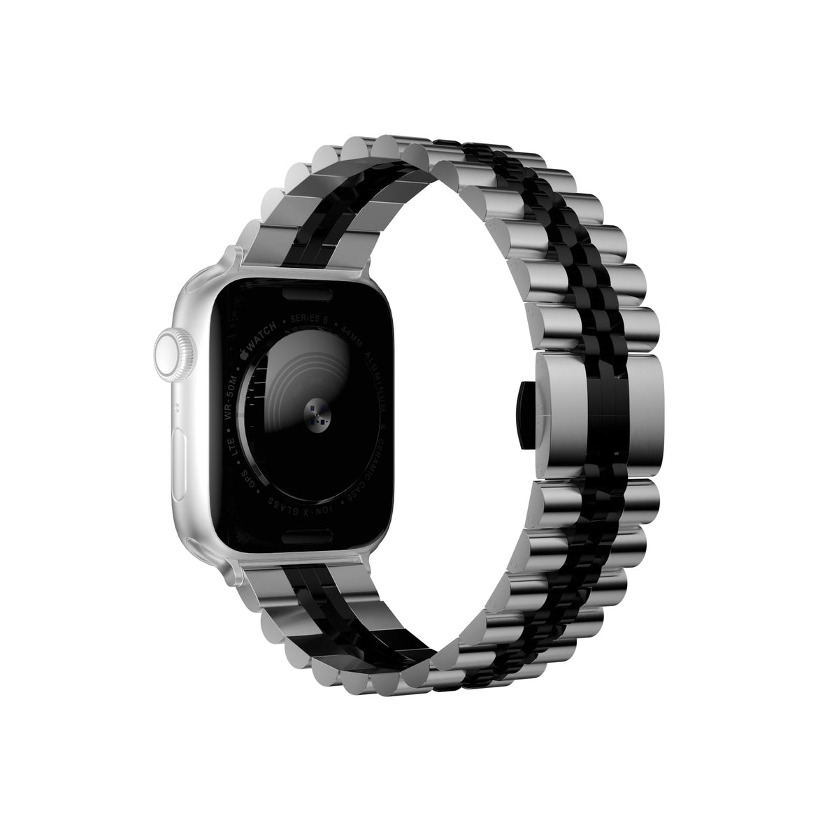 Apple Watch Uyumlu Olexi Çelik Loop Kordon Moonstone  bikordon