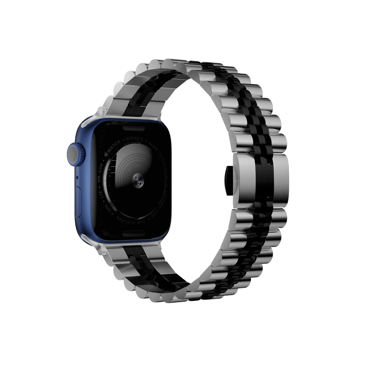 Apple Watch Uyumlu Olexi Çelik Loop Kordon Moonstone  bikordon
