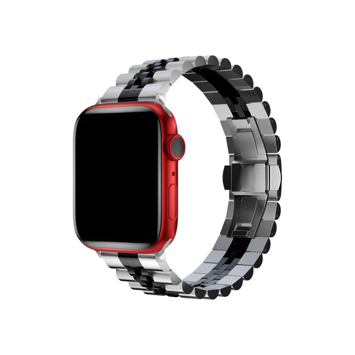 Apple Watch Uyumlu Olexi Çelik Loop Kordon Moonstone  bikordon