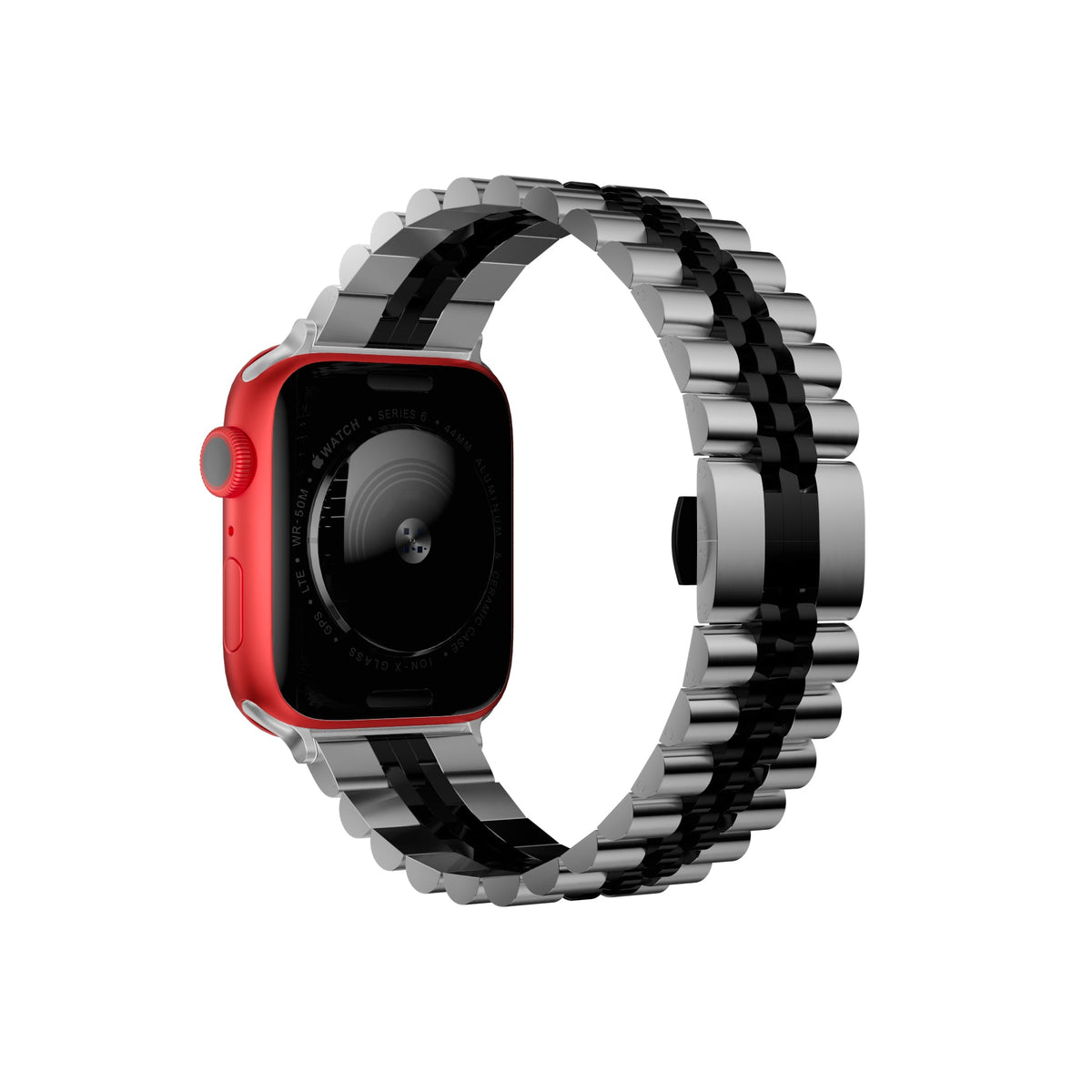 Apple Watch Uyumlu Olexi Çelik Loop Kordon Moonstone  bikordon