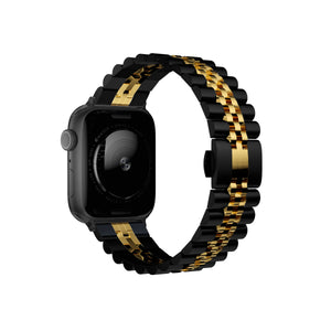 Apple Watch Uyumlu Olexi Çelik Loop Kordon Morion  bikordon