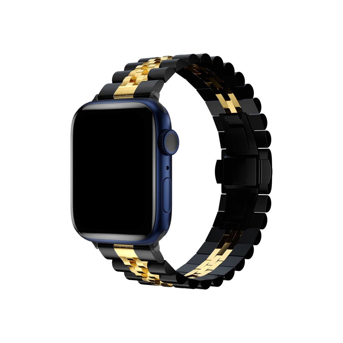 Apple Watch Uyumlu Olexi Çelik Loop Kordon Morion  bikordon