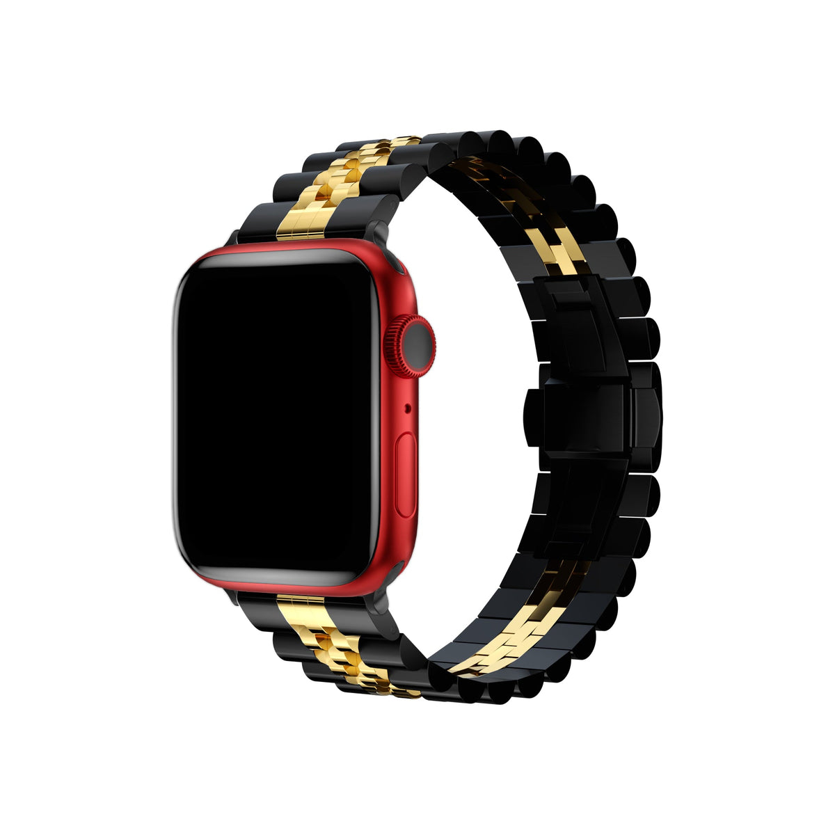 Apple Watch Uyumlu Olexi Çelik Loop Kordon Morion  bikordon