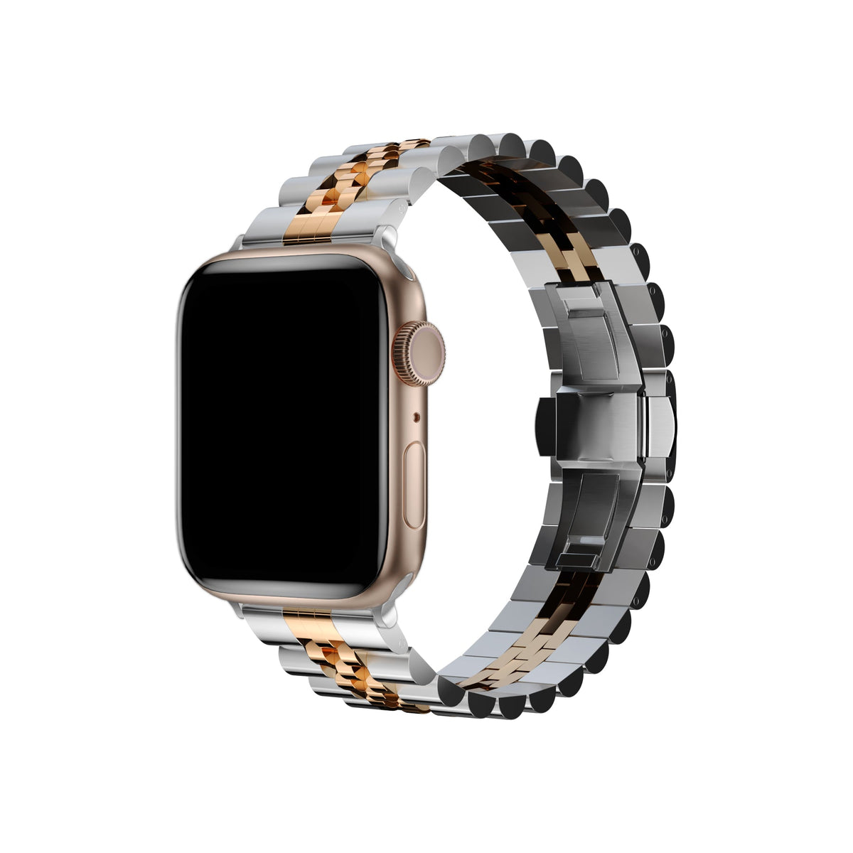 Apple Watch Uyumlu Olexi Çelik Loop Kordon Rosie  bikordon