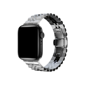 Apple Watch Uyumlu Olexi Çelik Loop Kordon Silver  bikordon