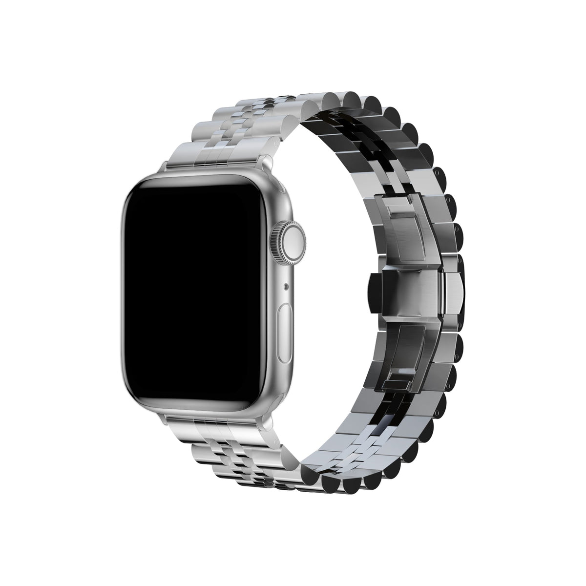 Apple Watch Uyumlu Olexi Çelik Loop Kordon Silver  bikordon
