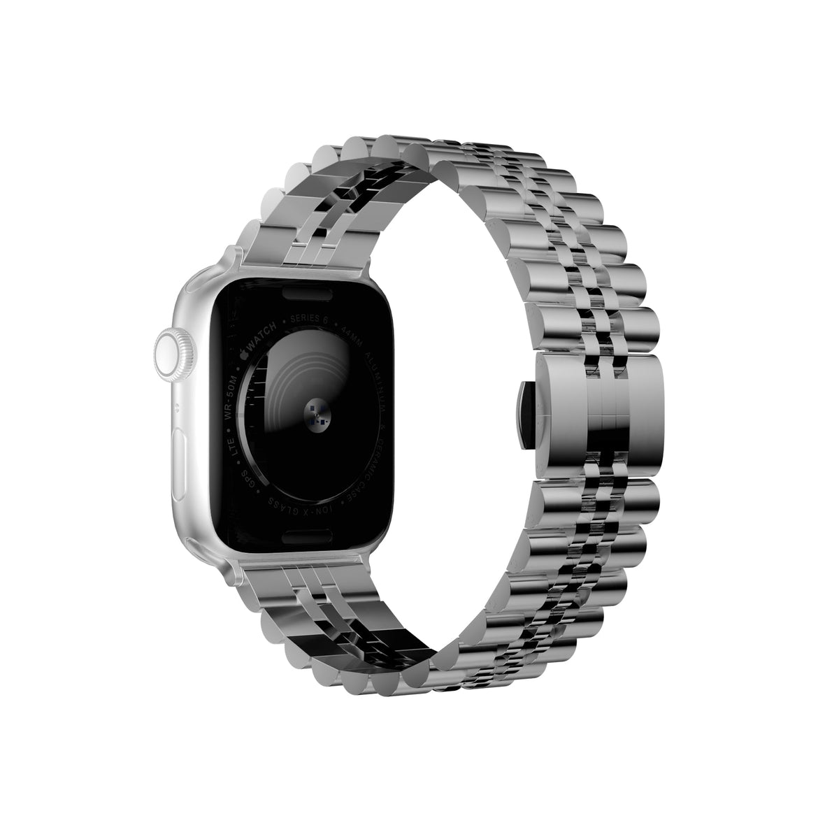Apple Watch Uyumlu Olexi Çelik Loop Kordon Silver  bikordon