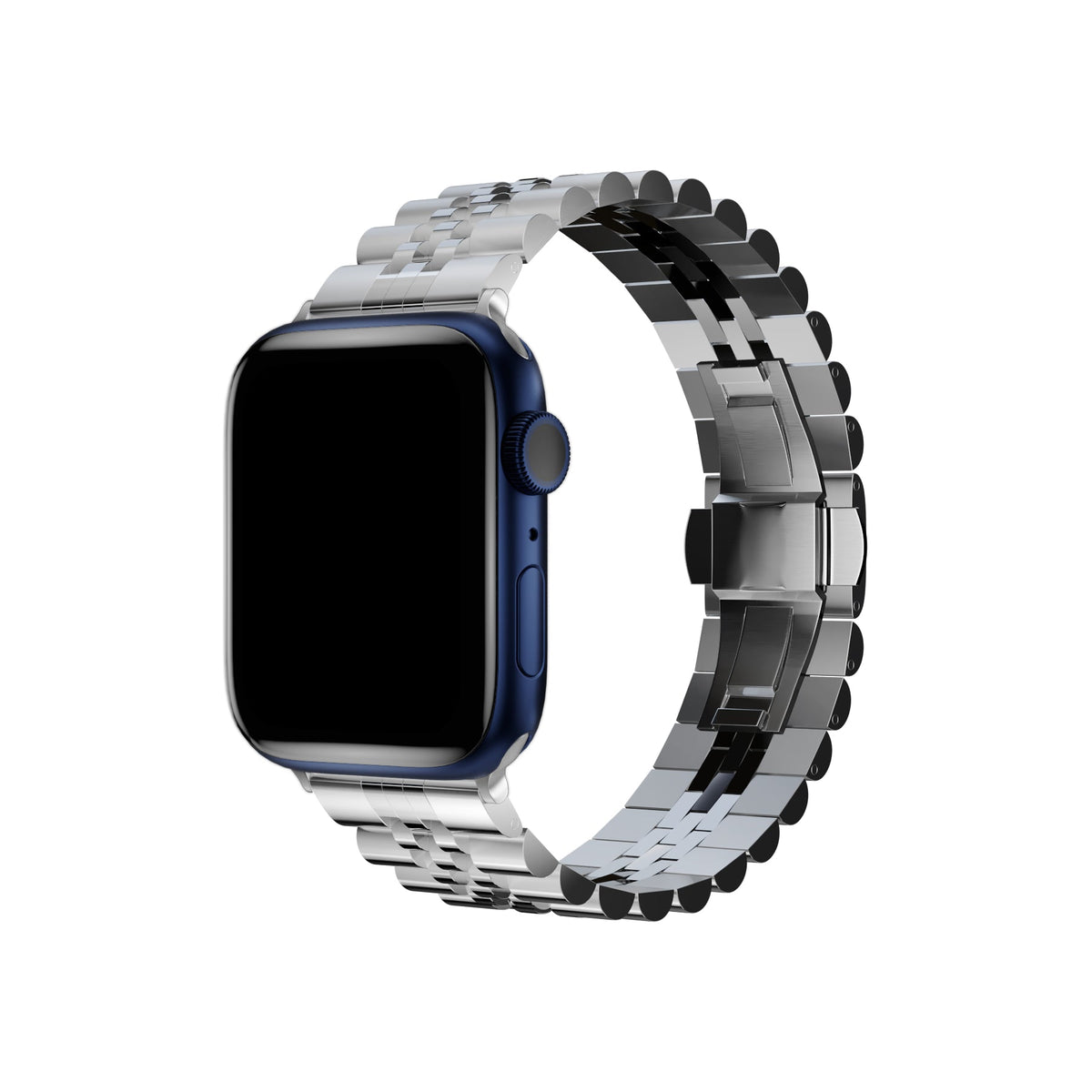 Apple Watch Uyumlu Olexi Çelik Loop Kordon Silver  bikordon