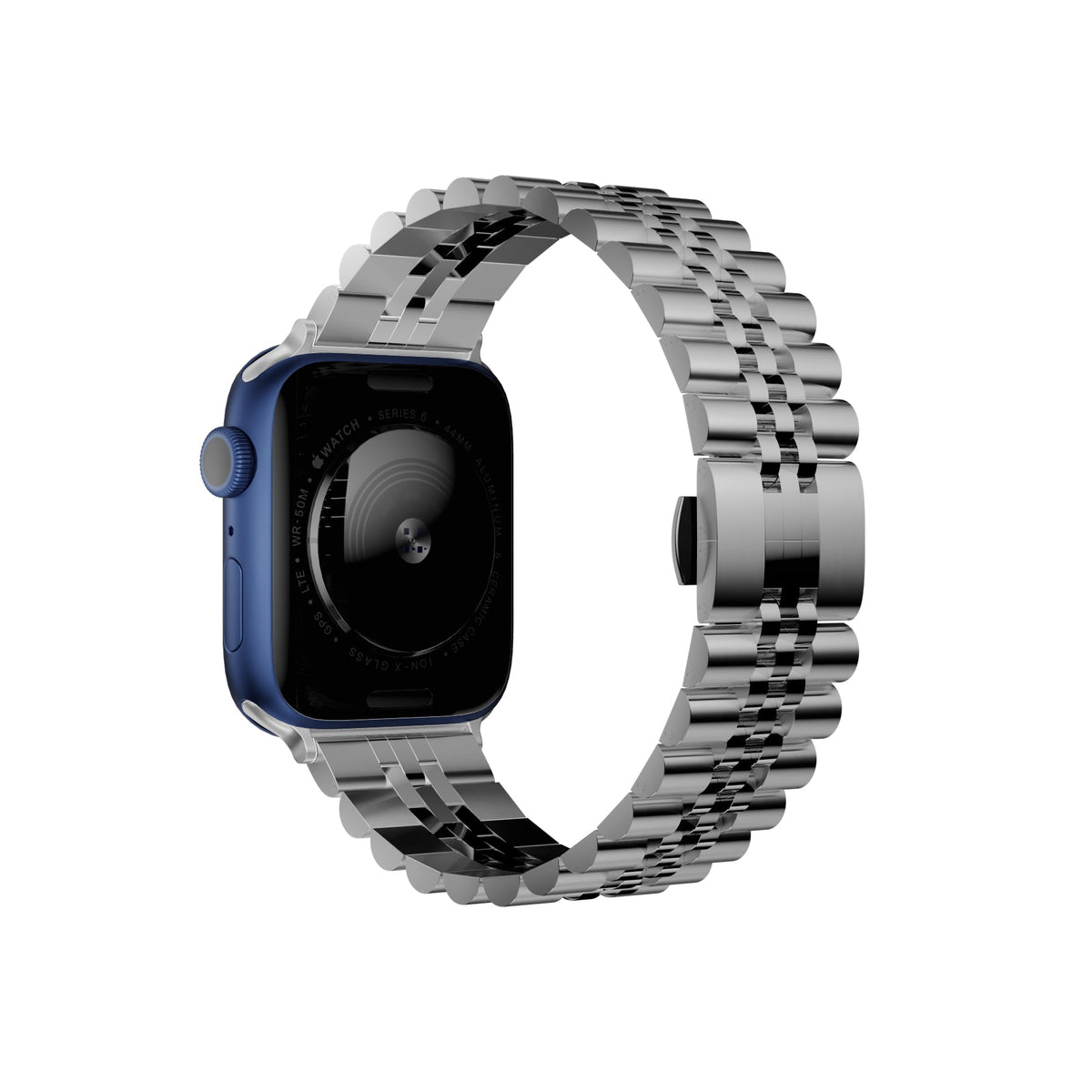Apple Watch Uyumlu Olexi Çelik Loop Kordon Silver  bikordon