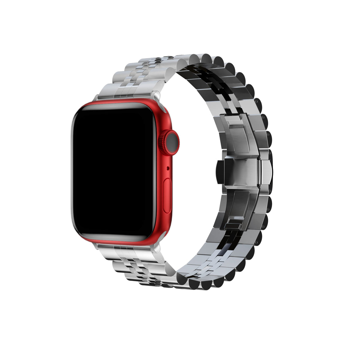 Apple Watch Uyumlu Olexi Çelik Loop Kordon Silver  bikordon