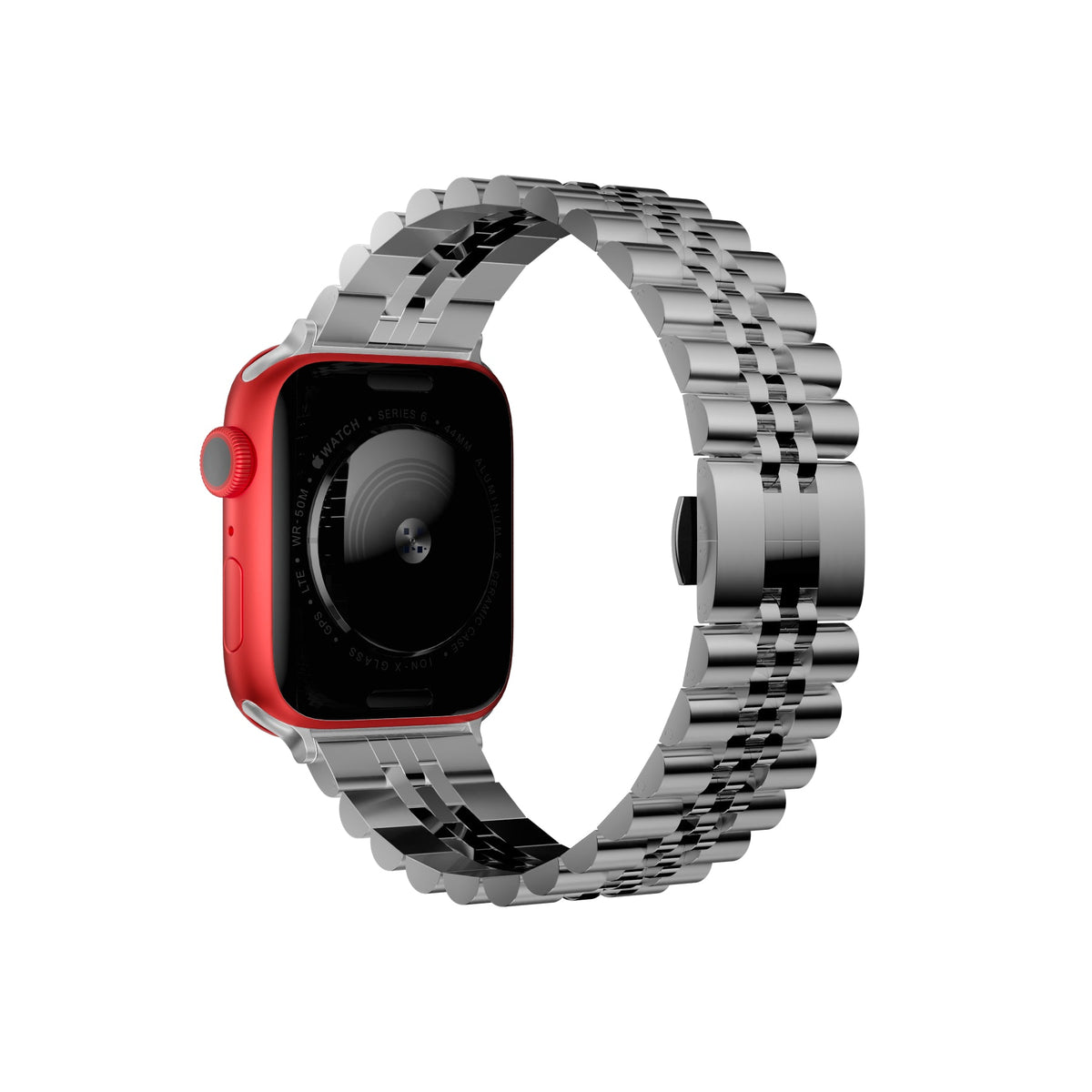 Apple Watch Uyumlu Olexi Çelik Loop Kordon Silver  bikordon