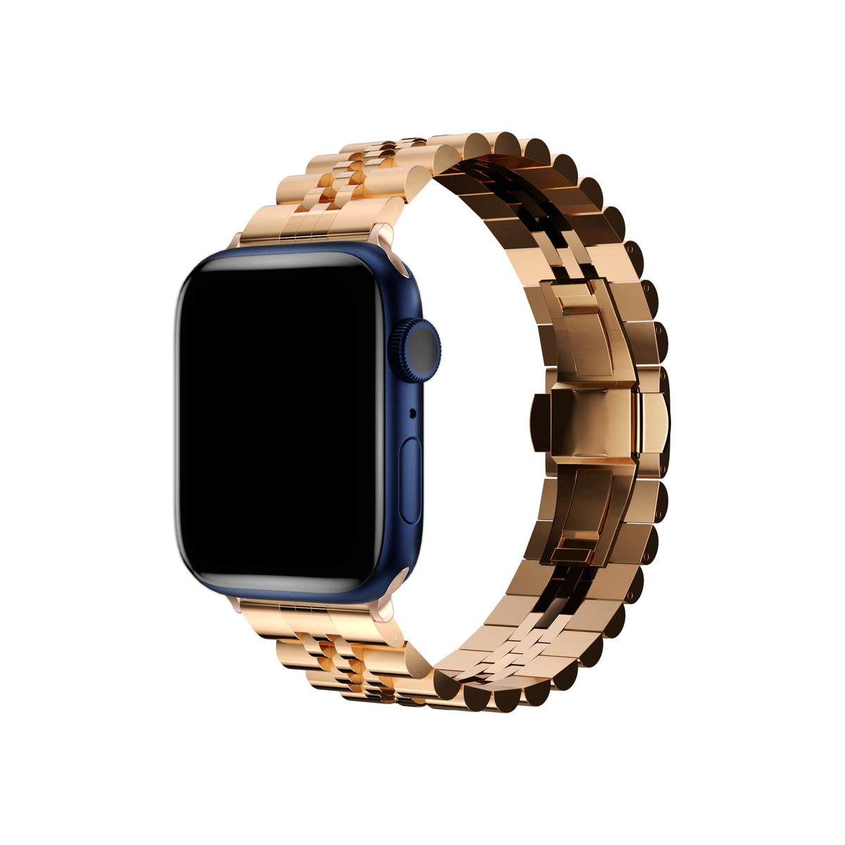 Apple Watch Uyumlu Olexi Çelik Loop Kordon Snapper  bikordon