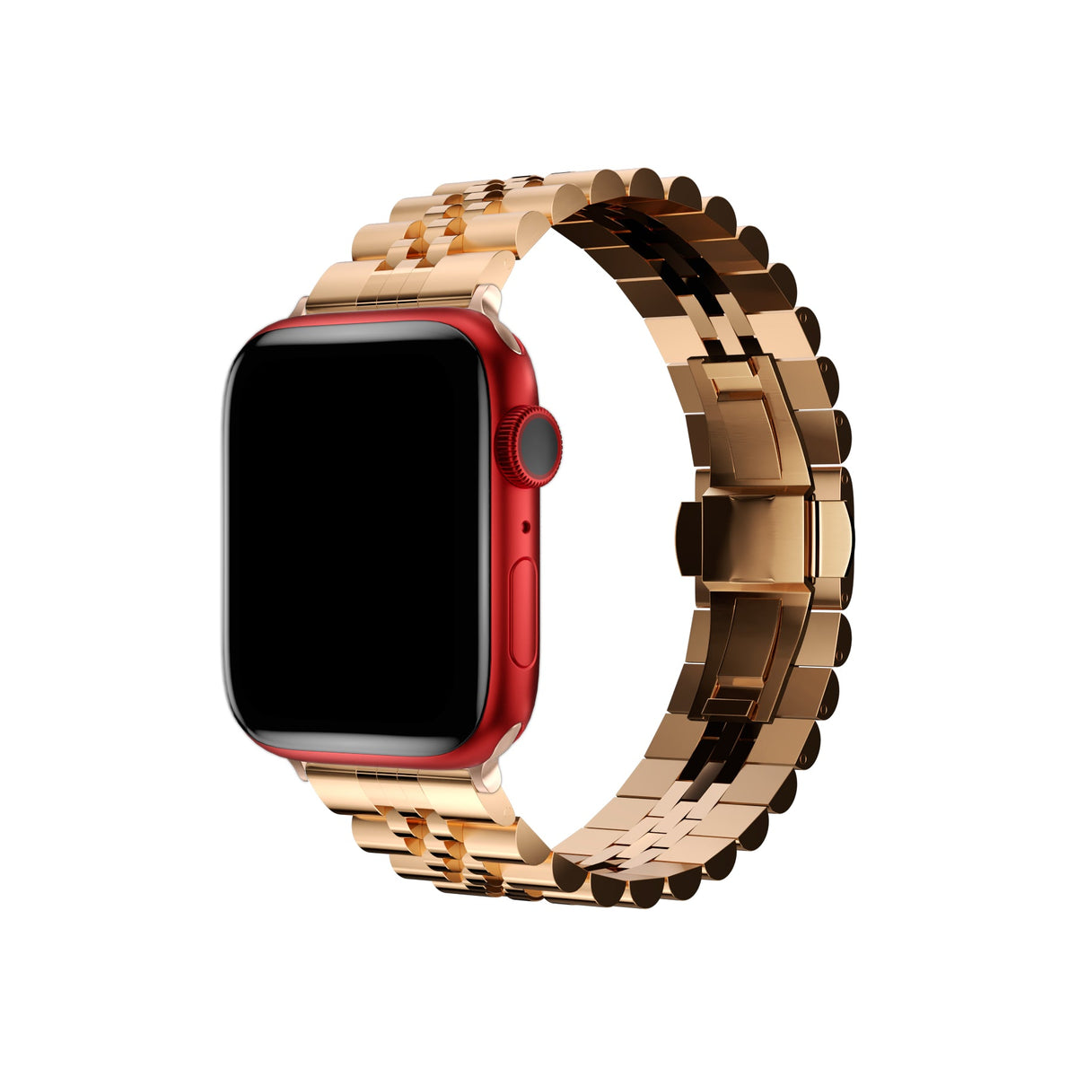 Apple Watch Uyumlu Olexi Çelik Loop Kordon Snapper  bikordon