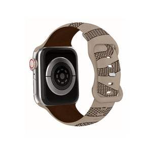 Apple Watch Uyumlu Ophion Silikon Spor Kordon Onyxium bikordon